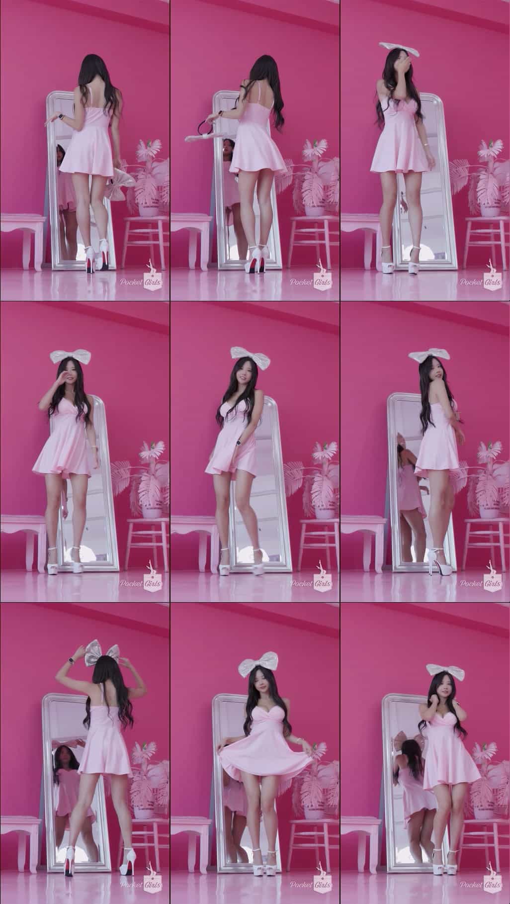 Pink Habin, Pocket Girls, 하빈, 포켓걸스, Like in the Movies – #002241