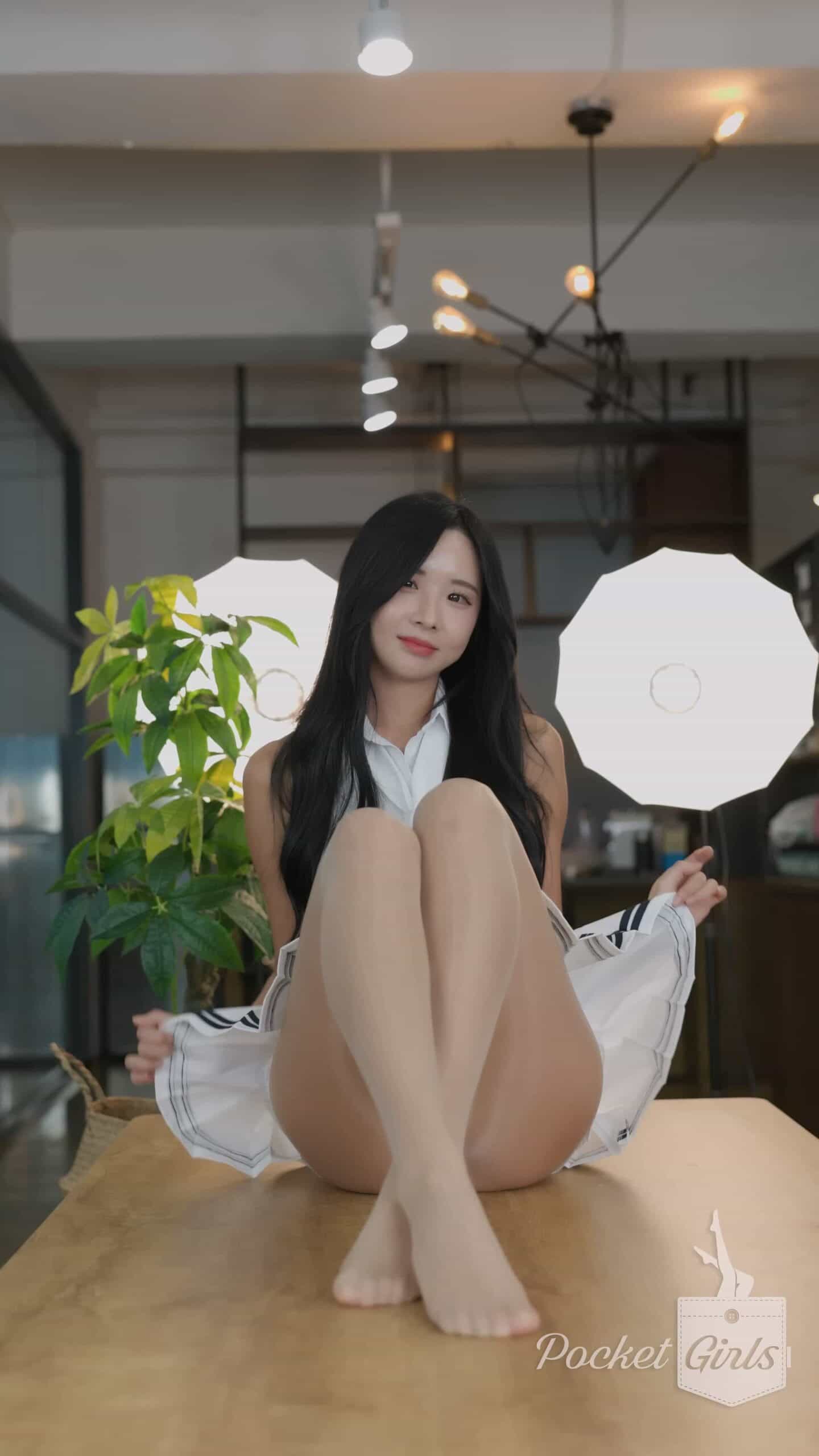 Desktop Elegance Part.1, Habin, Pocket Girls, 하빈, 포켓걸스 – #00347