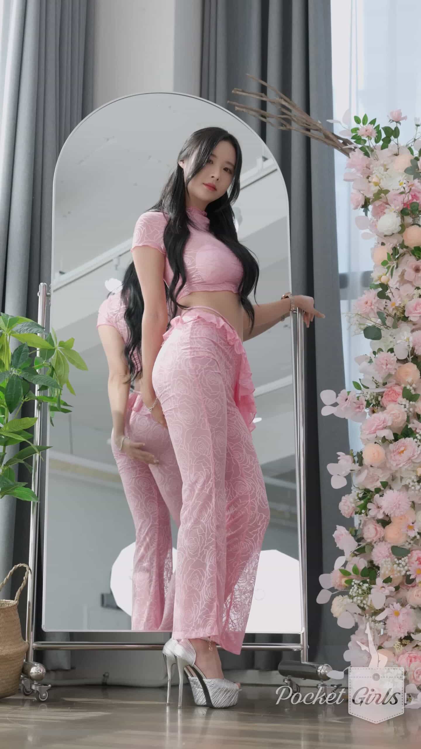 Pink Dancer Pants Dance Compilation, Habin, Pocket Girls, 하빈, 포켓걸스 – #00285