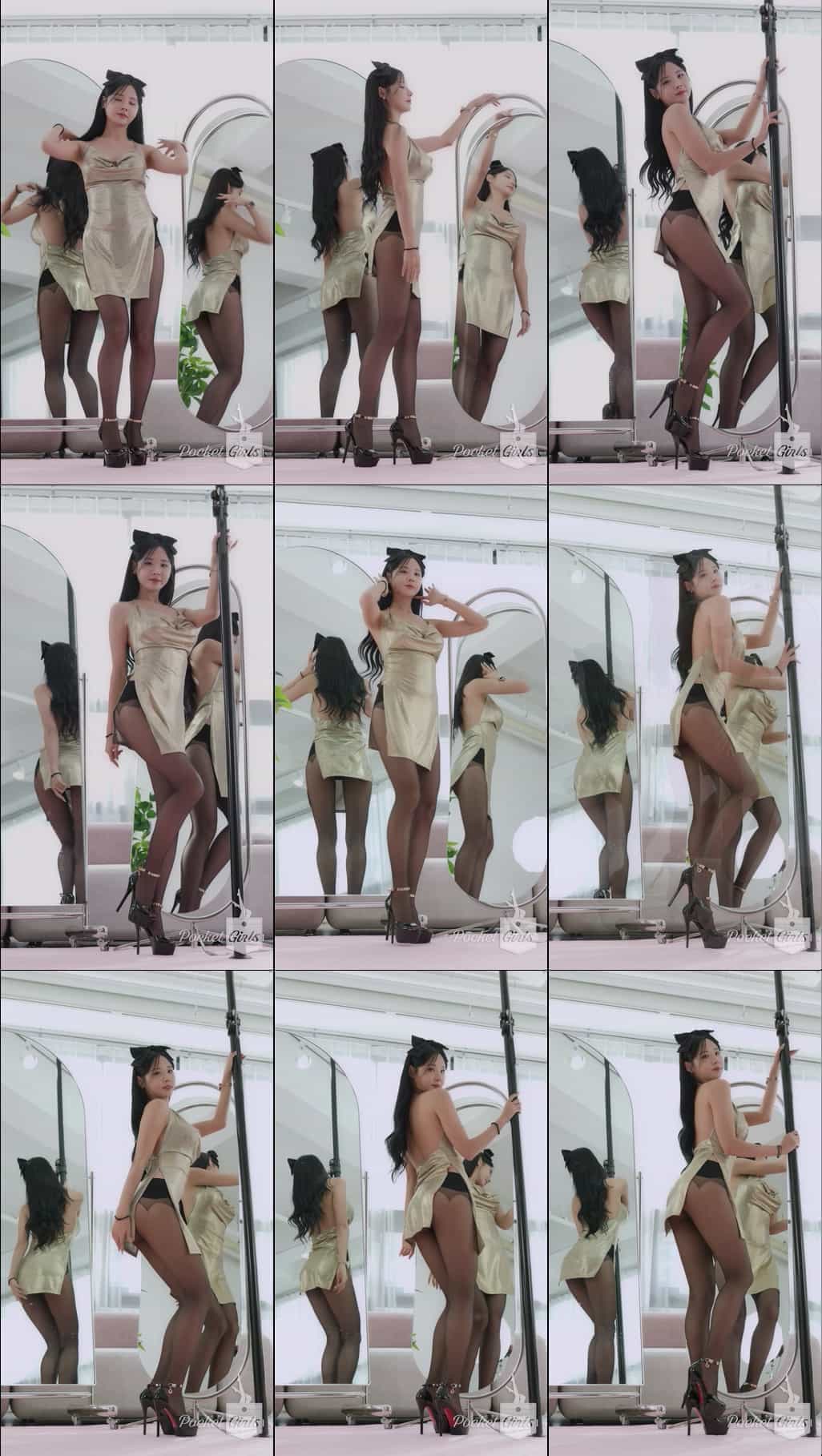 Black Stocking Dance Compilation, Habin, Pocket Girls, 하빈, 포켓걸스 – #002611