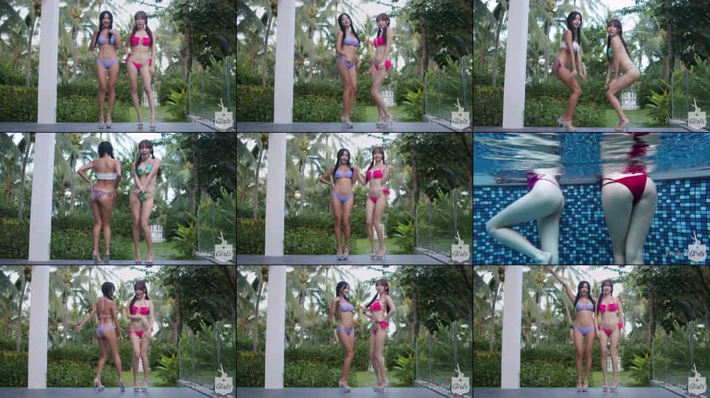 Habin and Minchae’s Splashing Pool Dance in Bikini, Pocket Girls, 하빈 & 민채, 포켓걸스 – #003311 Habin and Minchae’s Splashing Pool Dance in Bikini, Pocket Girls, 하빈 & 민채, 포켓걸스 – #003311