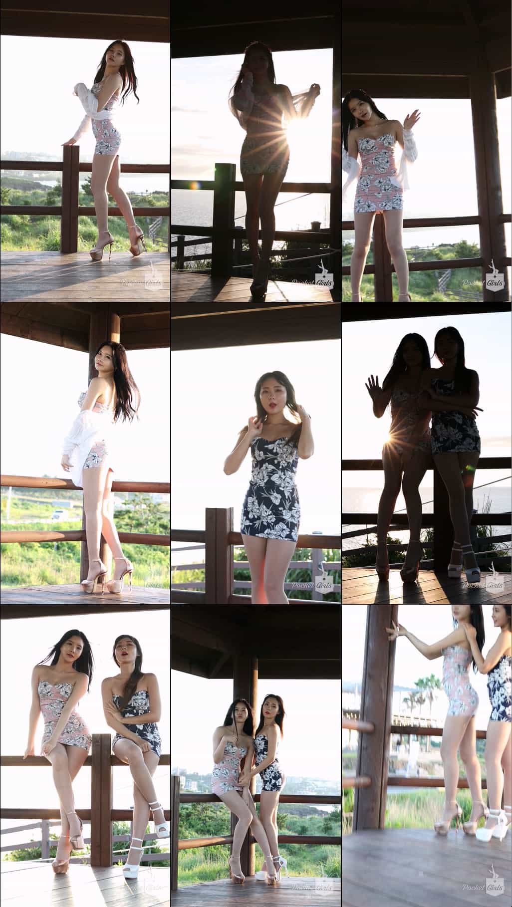 (Full+) Ladies on the Beach, Yeonji, Jieun, Pocket Girls -#00271