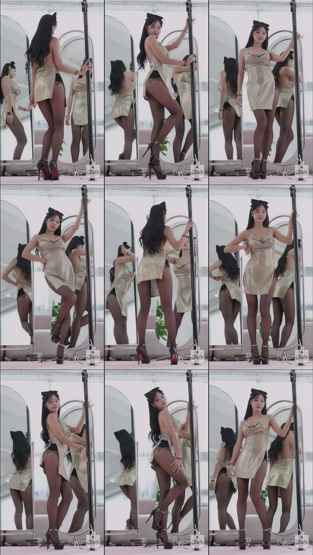 Side Slit Dress, Habin, Part.10c – #06931