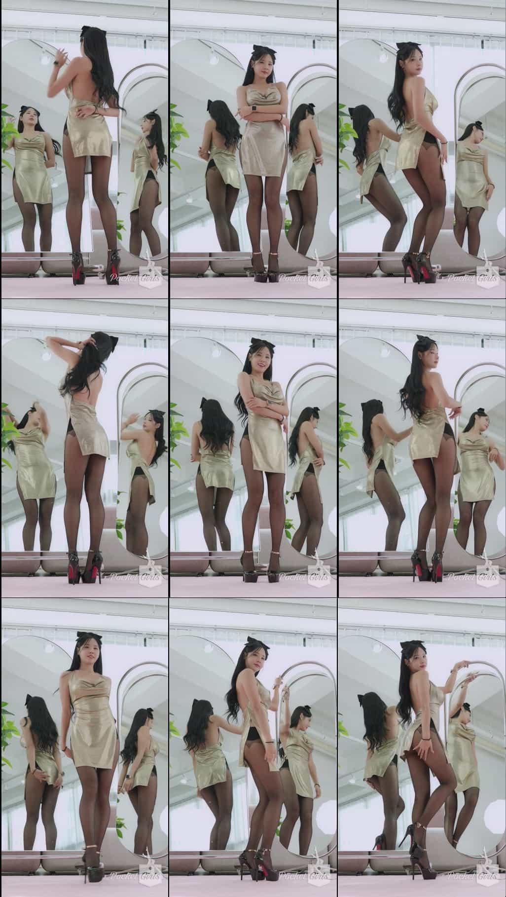 Side Slit Dress, Habin, Part.10d – #06941