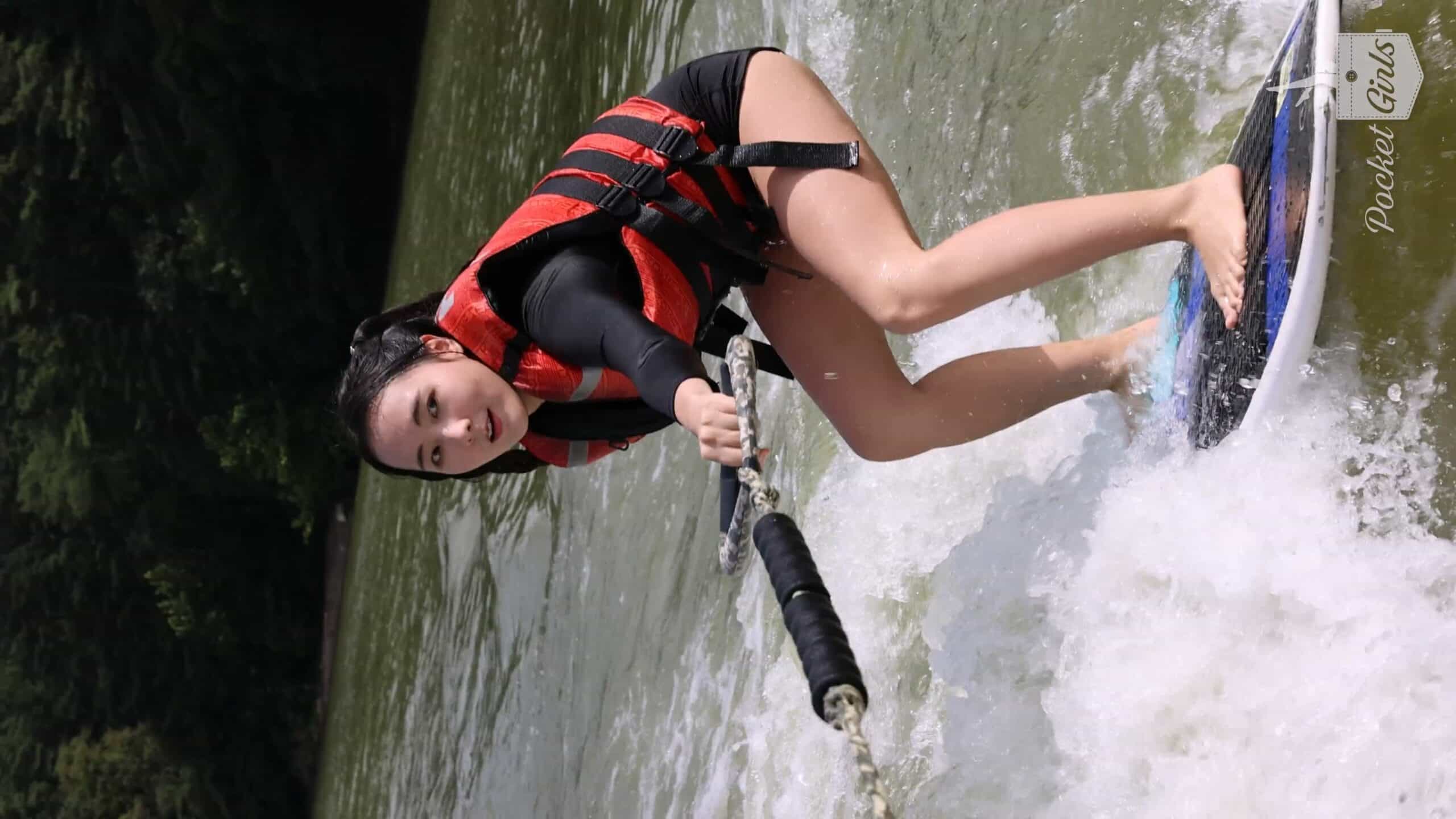 (Part. 2) Let’s Go Wakesurfing, Jieun, Pocket Girls – #0071