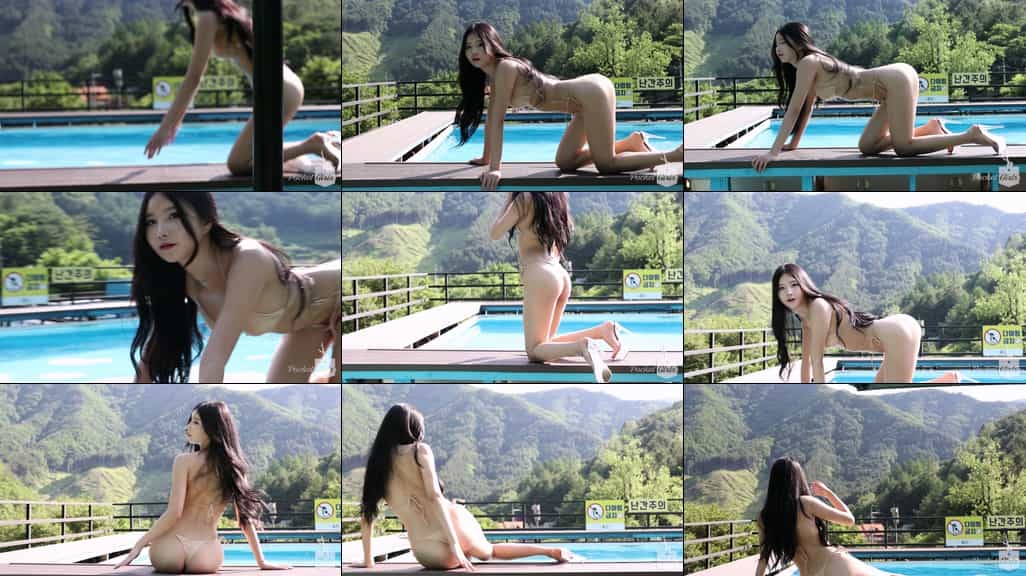 Enjoying Swimming Pool, Escalation, Yeonji, Part.2 – #03621 Enjoying Swimming Pool, Escalation, Yeonji, Part.2 – #03621