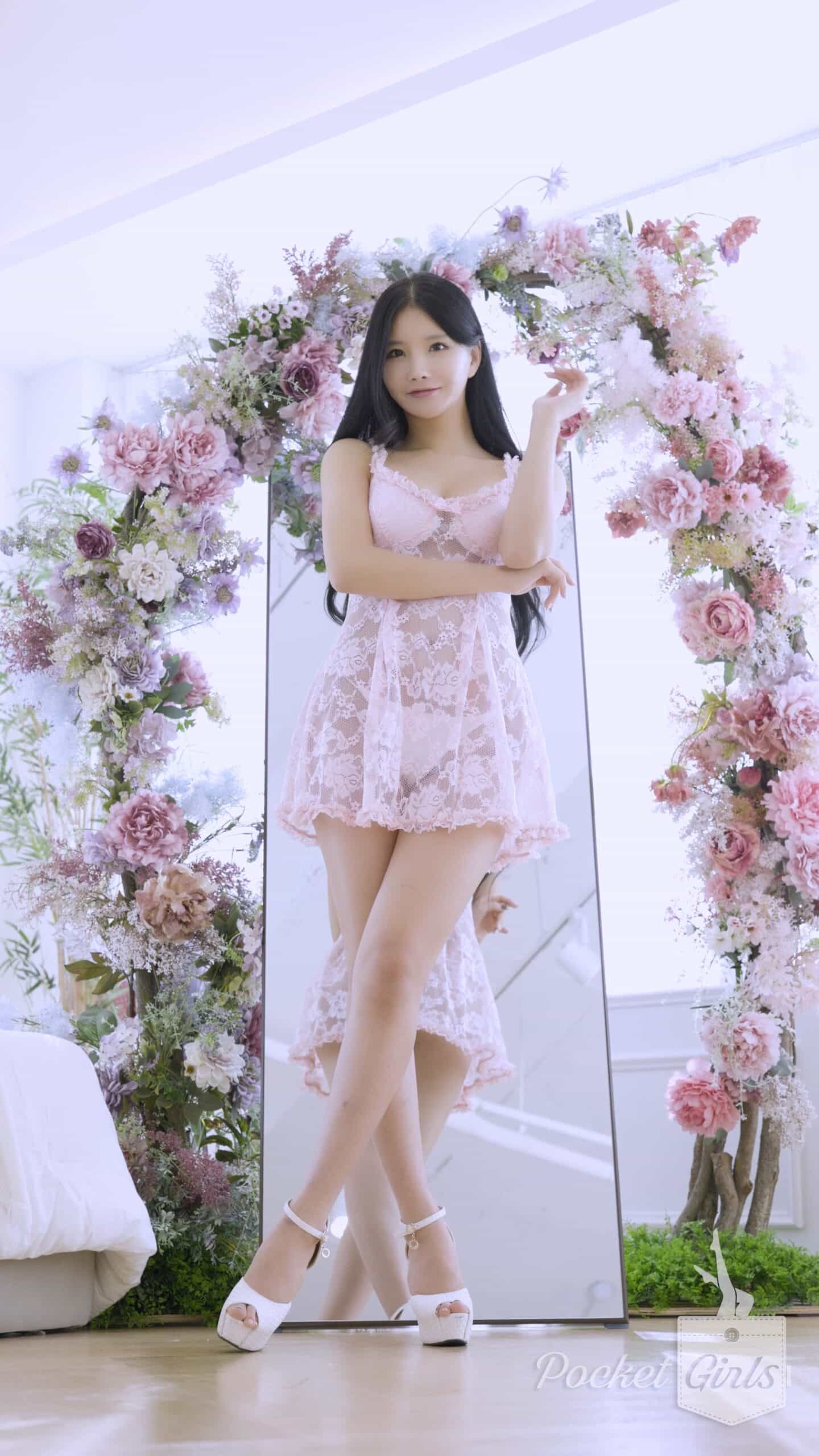 Pink See-Through Dress, Yeonji, Part.1c – #0681 Pink See-Through Dress, Yeonji, Part.1c – #0681