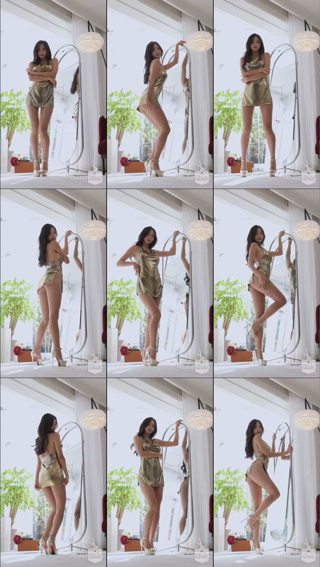 Side Slit Dress, Habin, Part.5b – #05941