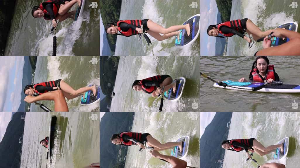 (Part. 2) Let’s Go Wakesurfing, Jieun, Pocket Girls – #00711