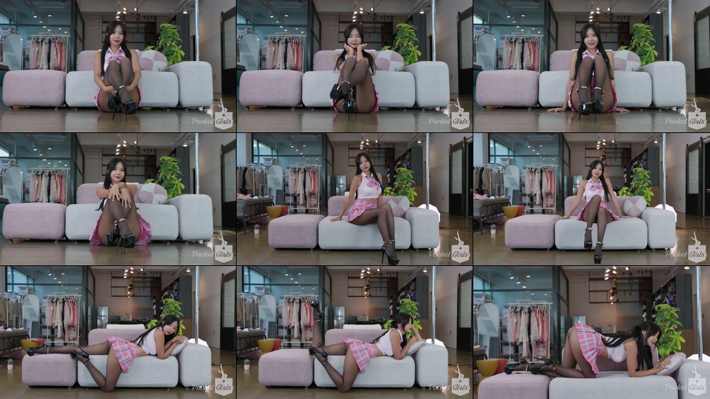 Striking Elegance in Black Stockings, Habin, Part.1 – #10301