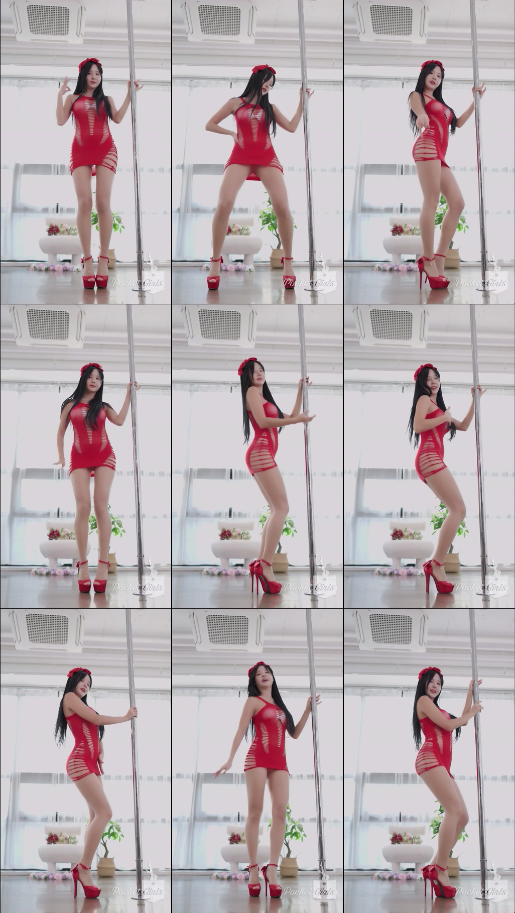 Red Body Hugging Dance, Habin, Part.2b – #11571