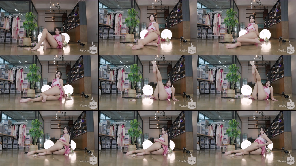 Celestial Chic in Black Stockings, Yeonji, Part.6 – #10571