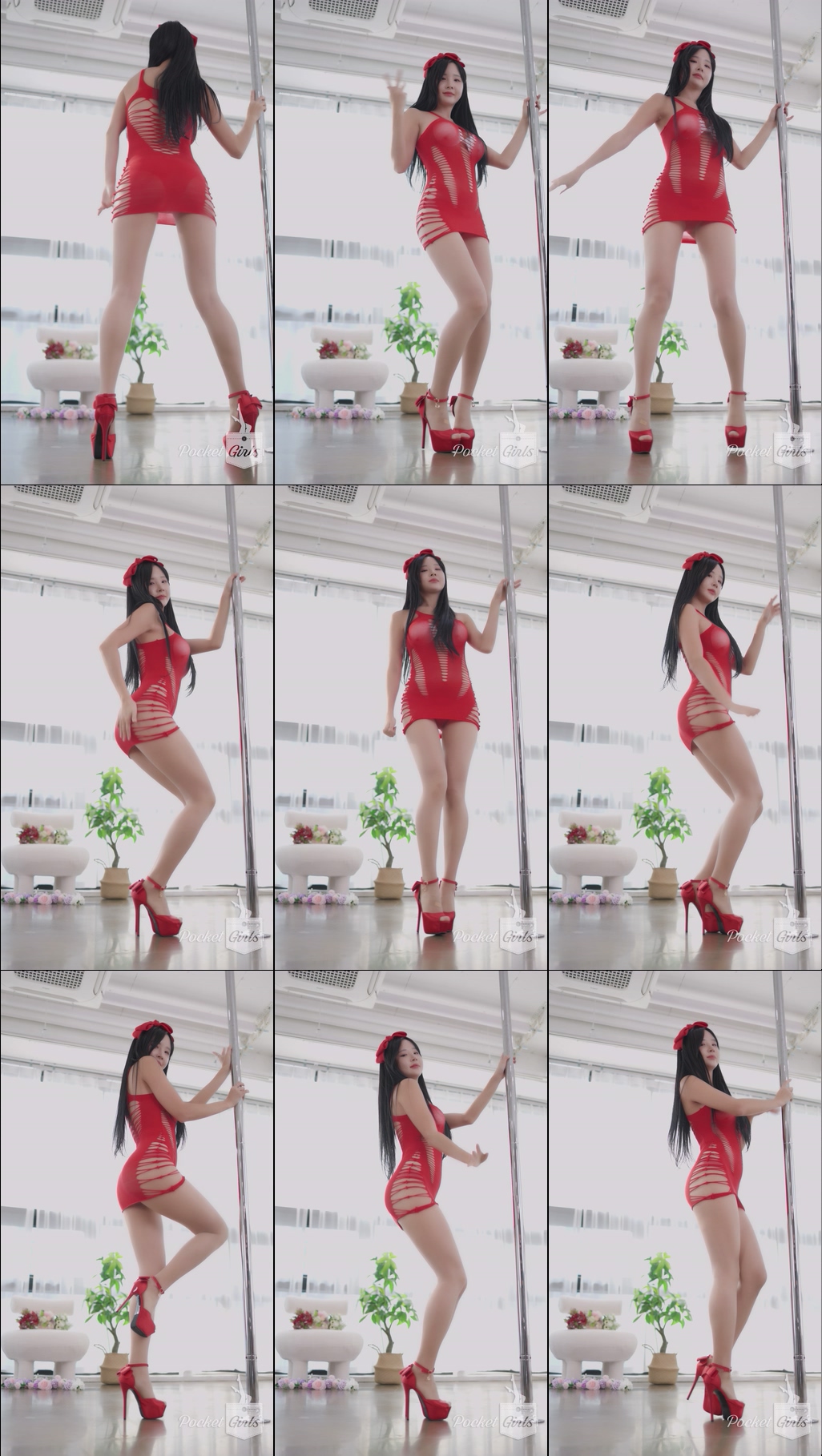 Red Body Hugging Dance, Habin, Part.2e – #11601