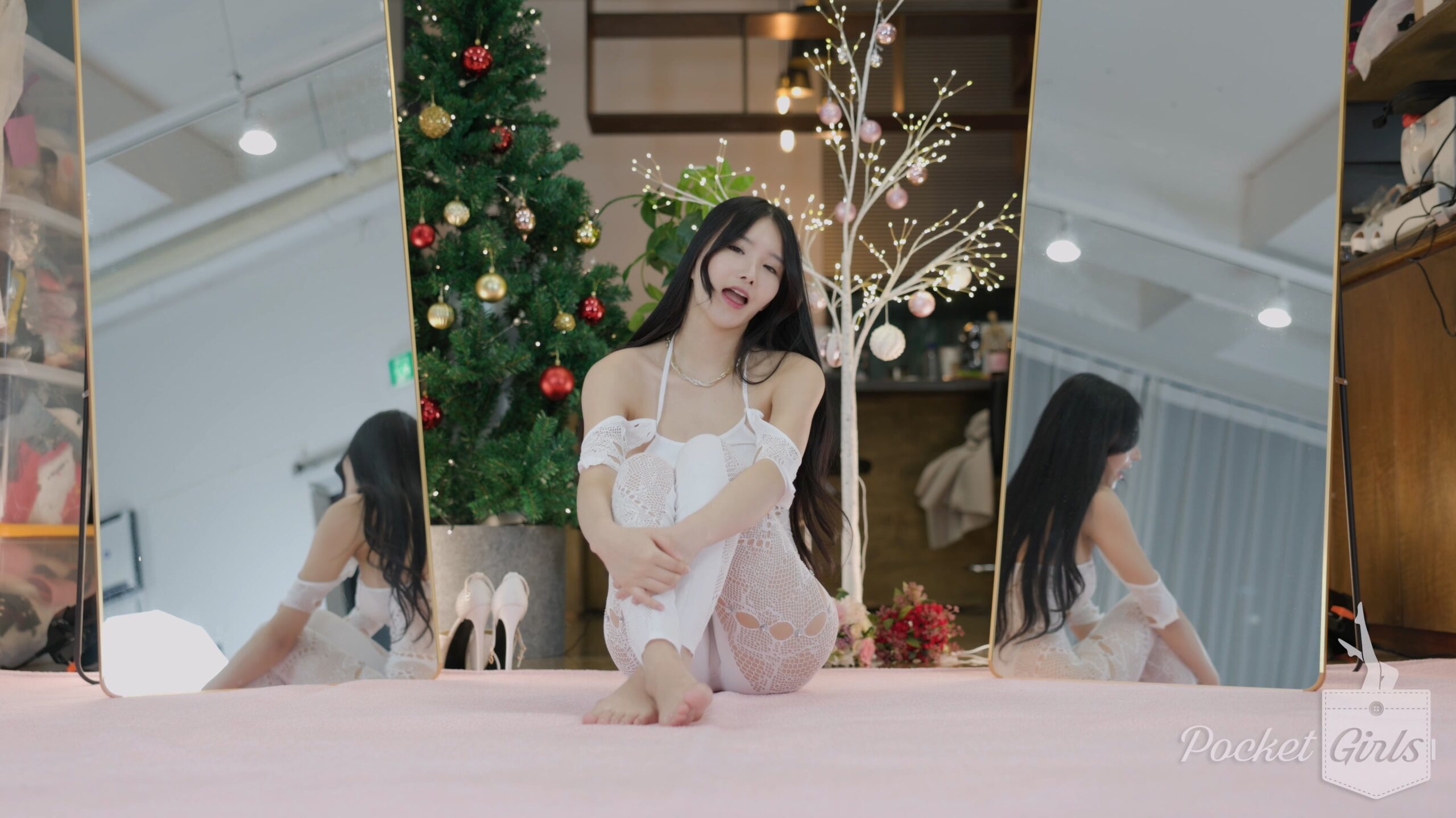 White Bodycon Jumpsuit, Yeonji, Part.1 – #1199