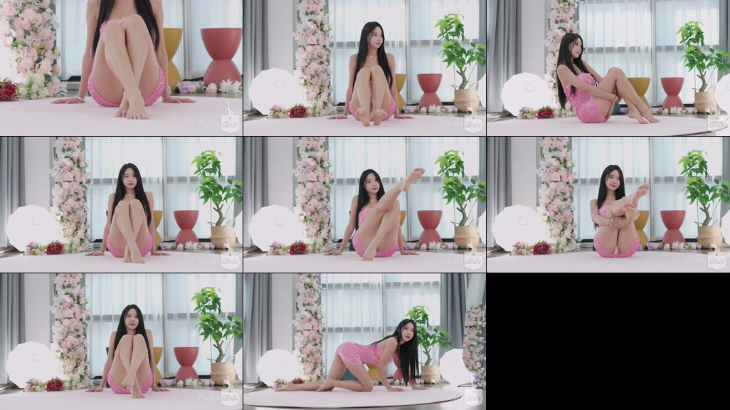 Pink Spangle Dress, Habin, Pocket Girls, 하빈, 포켓걸스 – #004281