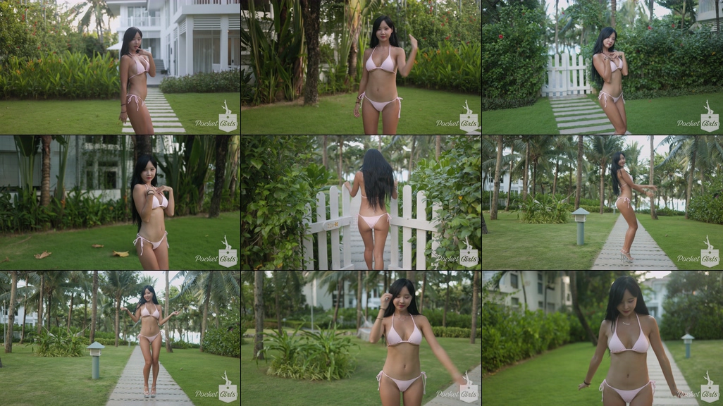 Delicate Pink Bikini Dance, Habin, Part.5 – #09871