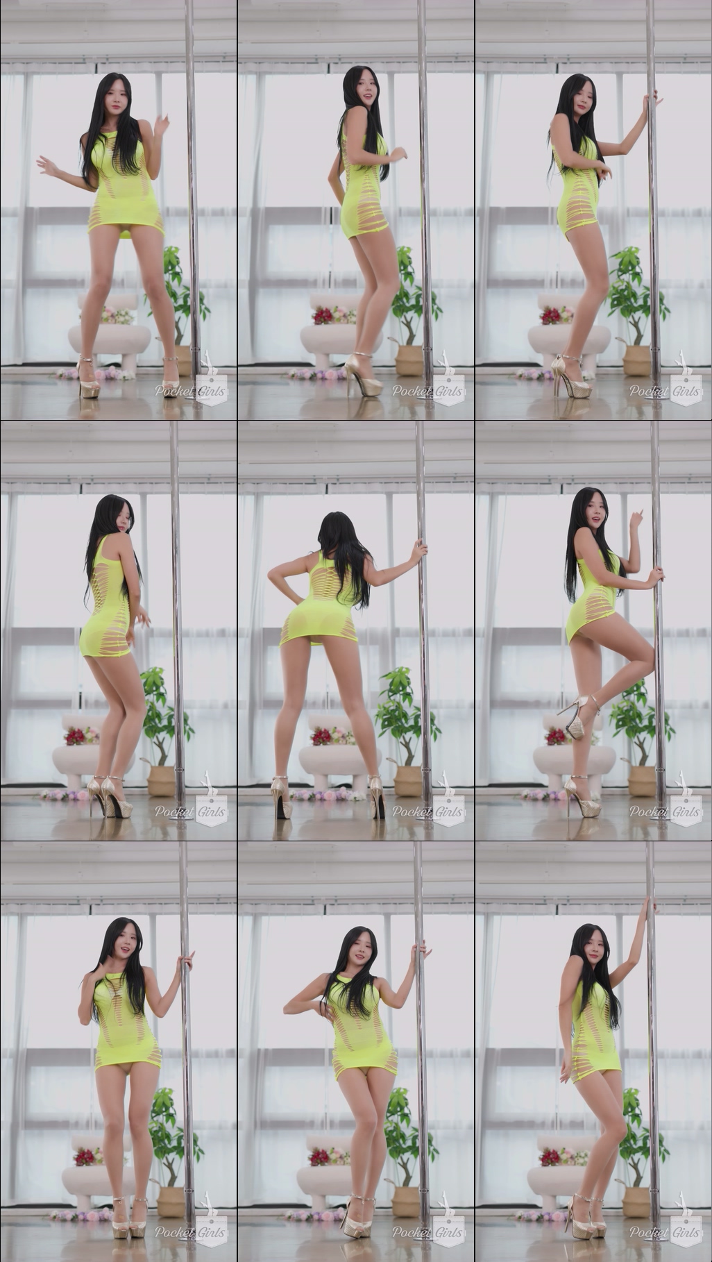 Lemon-Lime Body Hugging Dance, Habin, Part.1c – #11701