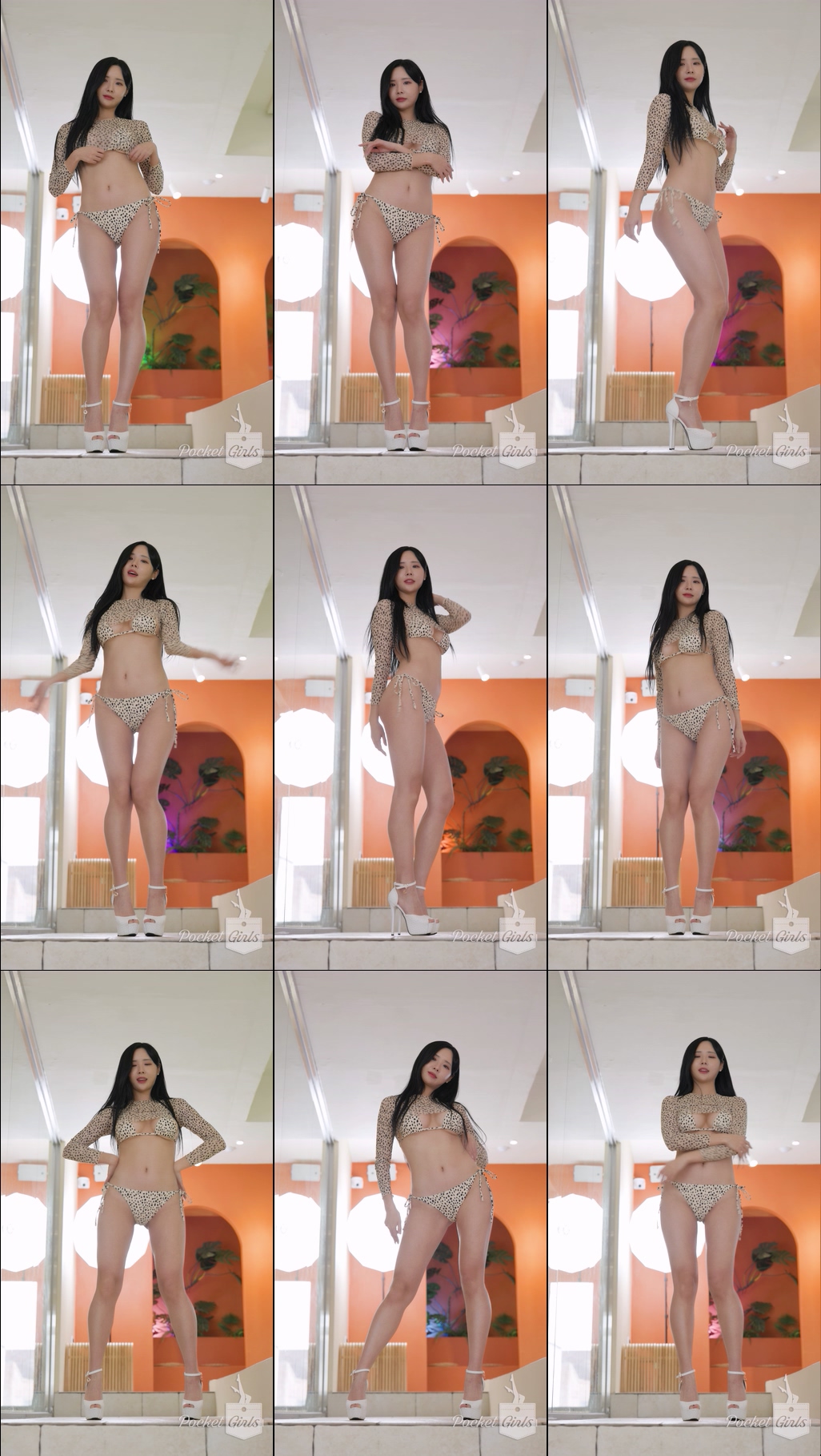 Dalmatian Bikini Dance, Habin, Part.1a – #07421 Dalmatian Bikini Dance, Habin, Part.1a – #07421