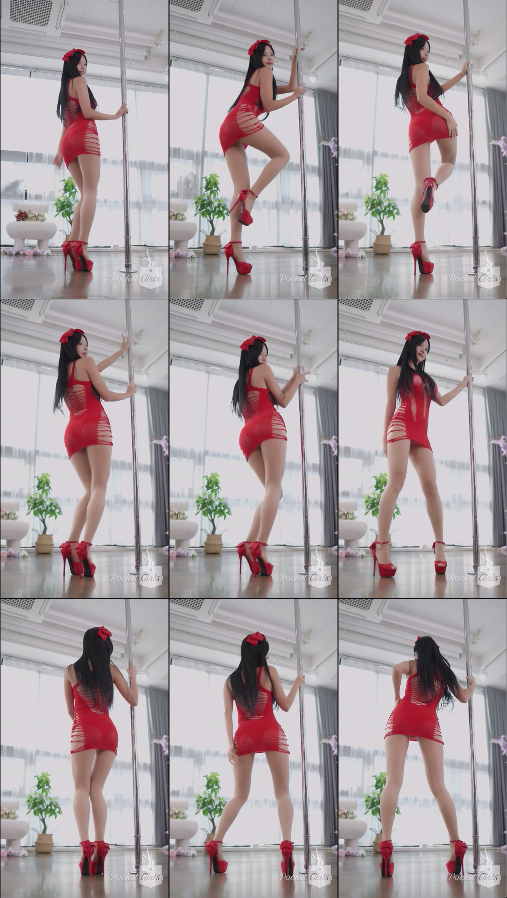 Red Body Hugging Dance, Habin, Part.3e – #11661 Red Body Hugging Dance, Habin, Part.3e – #11661