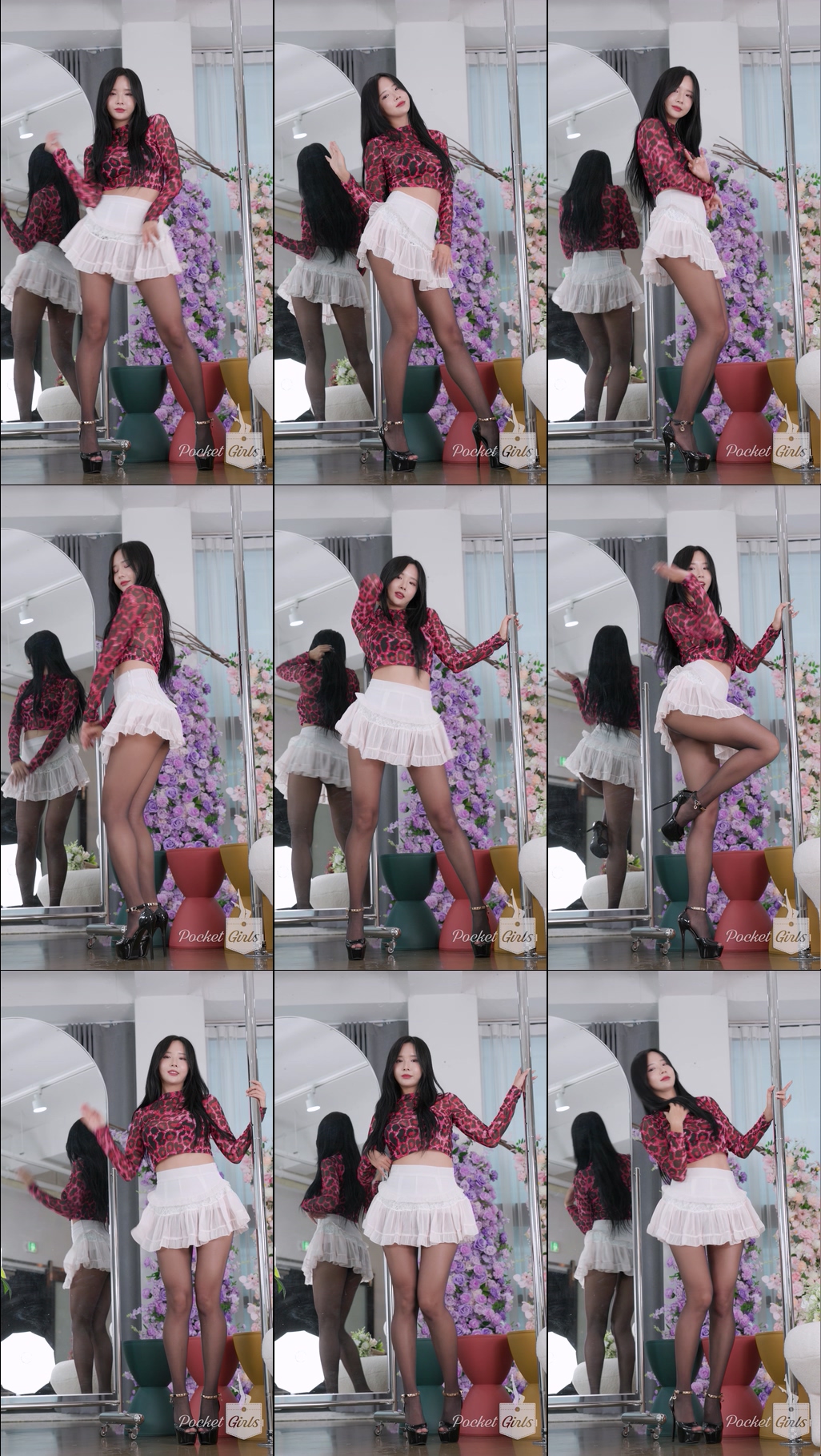 Pink Leopard Crop Top, Habin, Part.1d – #09121