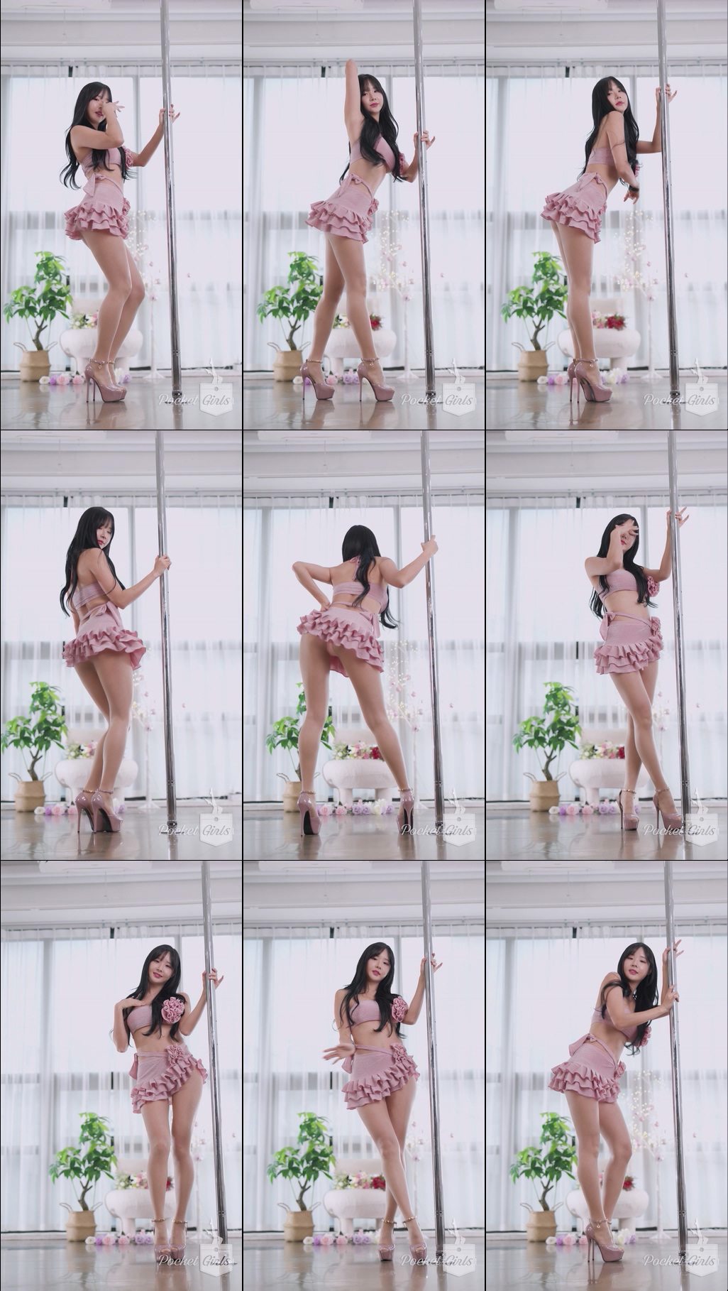 Pink Ruffle Skirt Dance, Habin, Part.1 – #12001