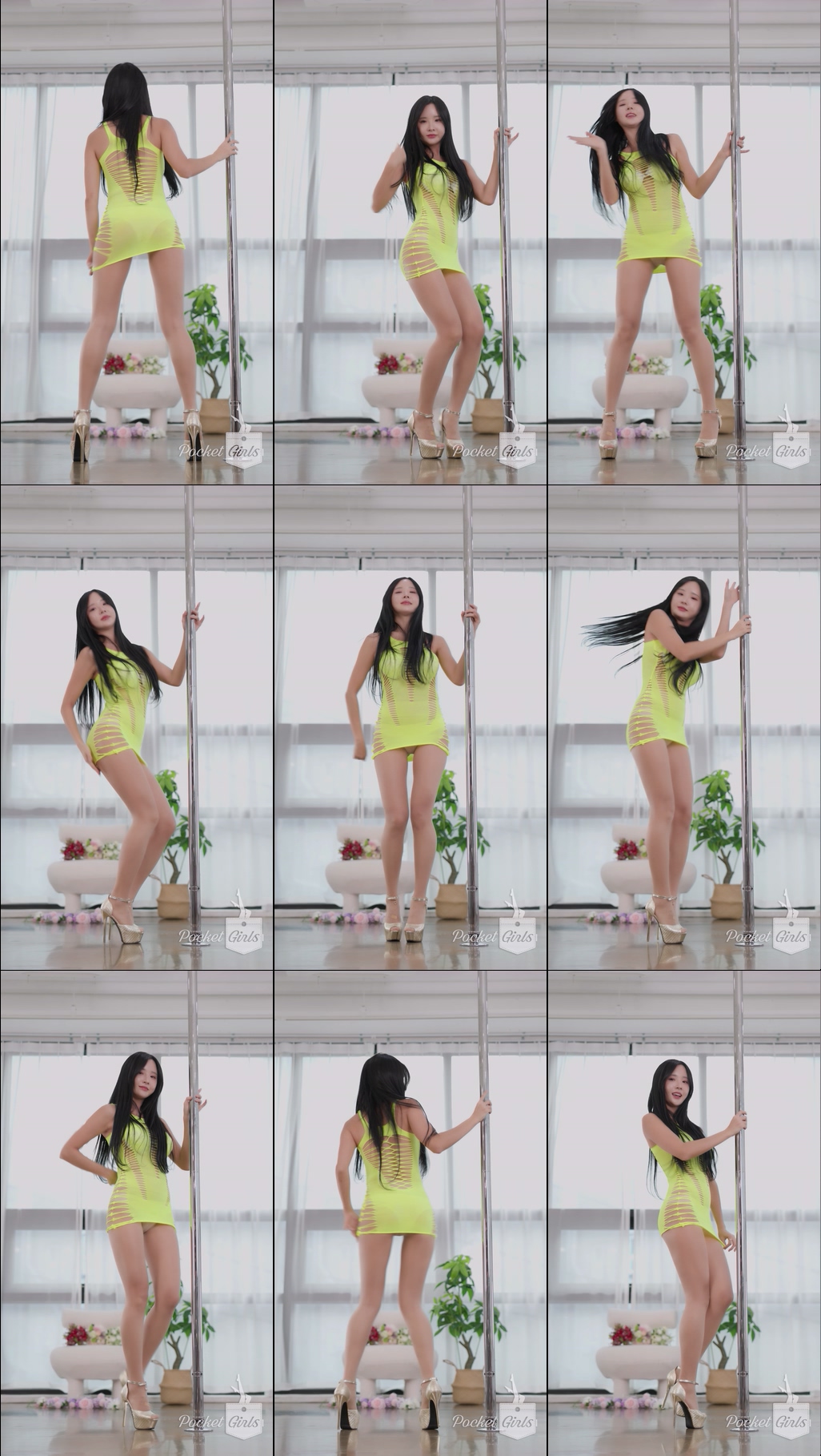 Lemon-Lime Body Hugging Dance, Habin, Part.1d – #11711
