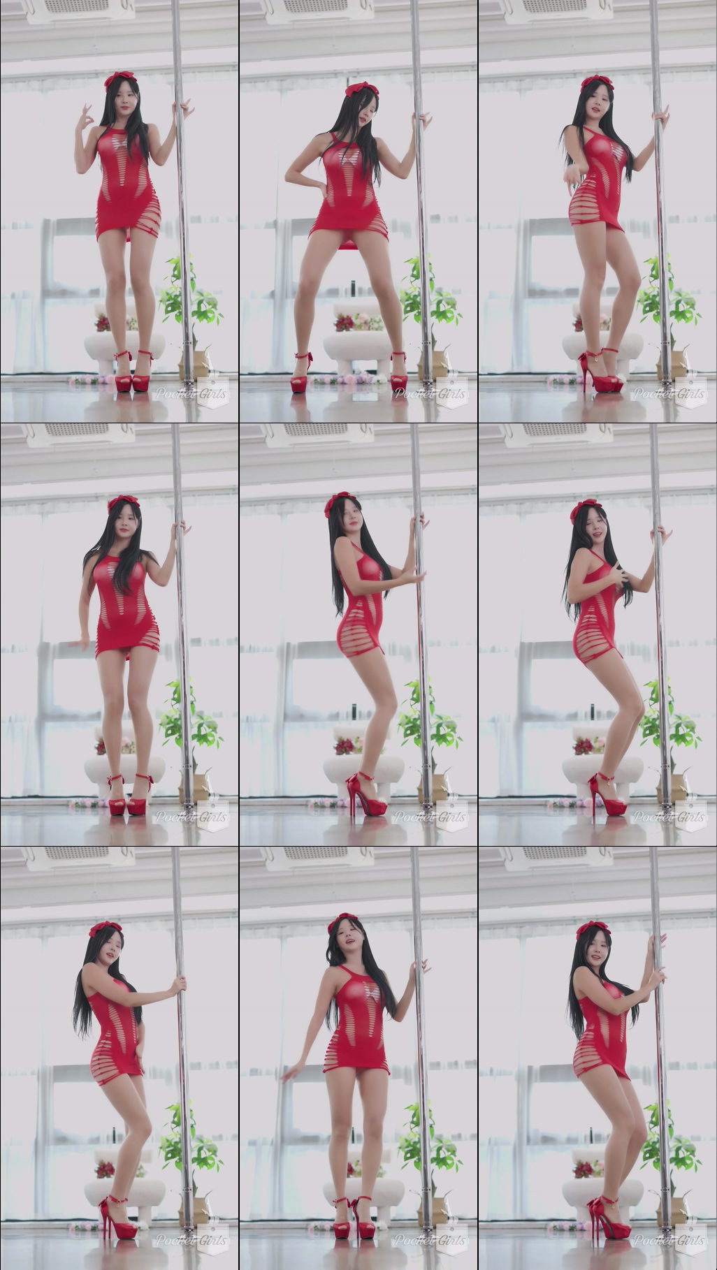 Red Body Hugging Dance, Habin, Part.2d – #11591