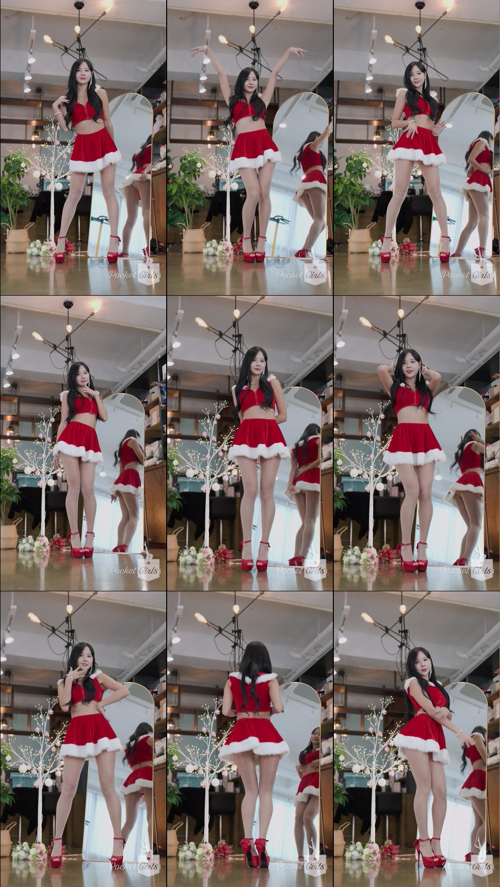 Enchanting Santa Girl Dance, Habin, Part.1a – #10781 Enchanting Santa Girl Dance, Habin, Part.1a – #10781