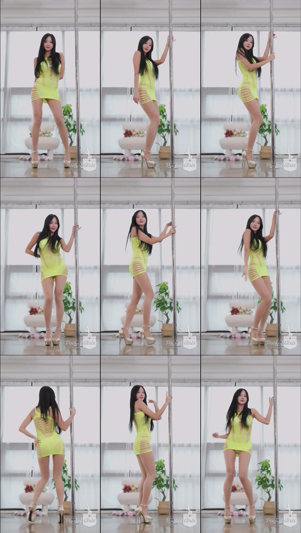 Lemon-Lime Body Hugging Dance, Habin, Part.1b – #11691