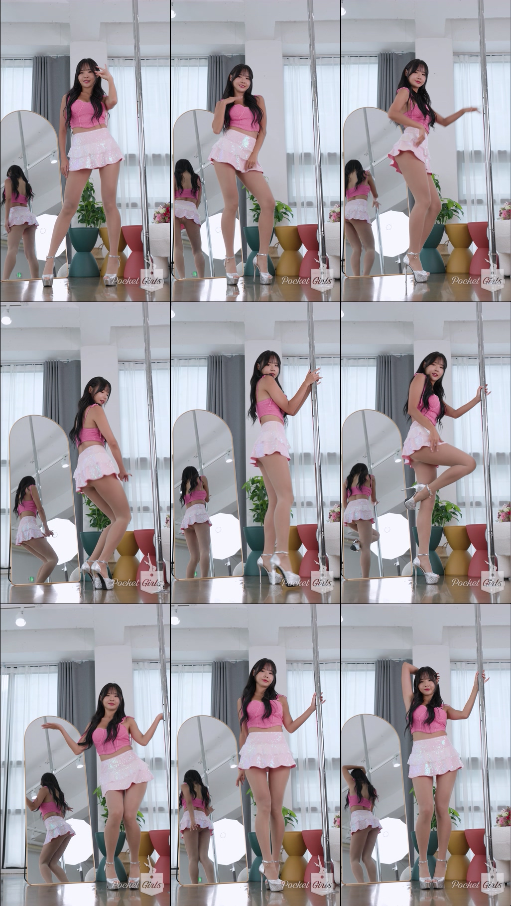 Dance in Pink Spangle Skirts, Habin, Part.1c – #09251