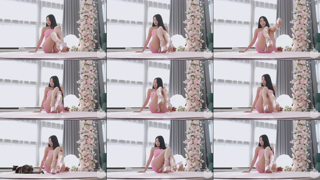 Pink Spangle Dress, Habin, Part.3a Pocket Girls Patreon – #13251