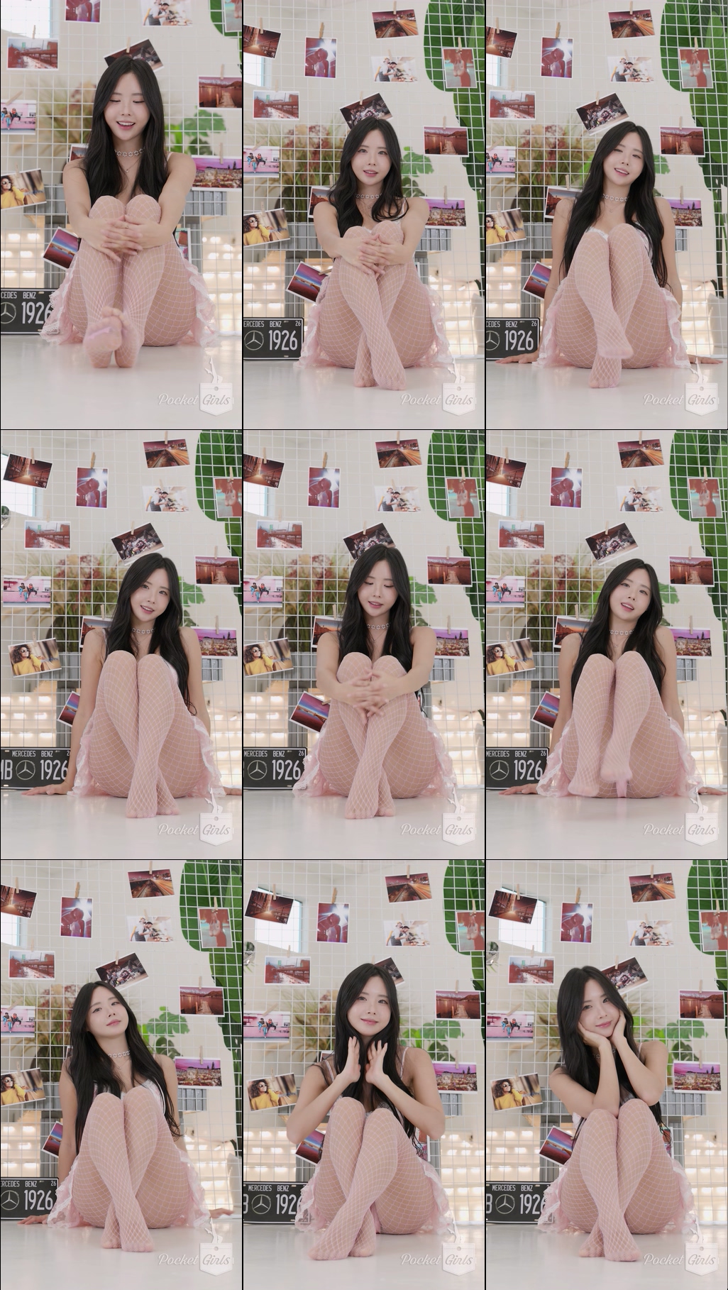 Pink Ruffle Skirt Dance, Habin, Pocket Girls, 하빈, 포켓걸스 – #004671