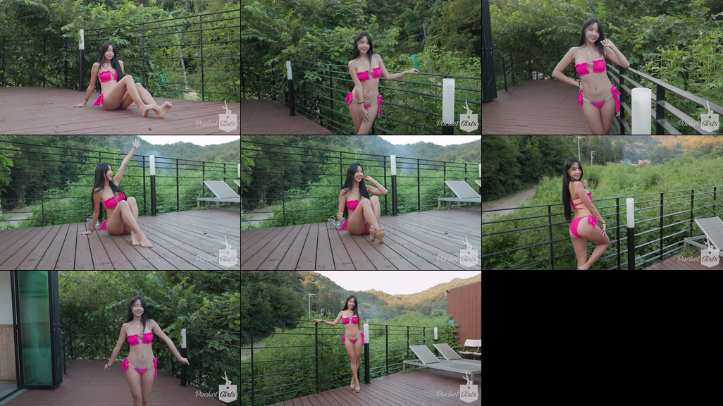 Hot Pink Habin at the Resort, Habin, Pocket Girls, 하빈, 포켓걸스 – #004351