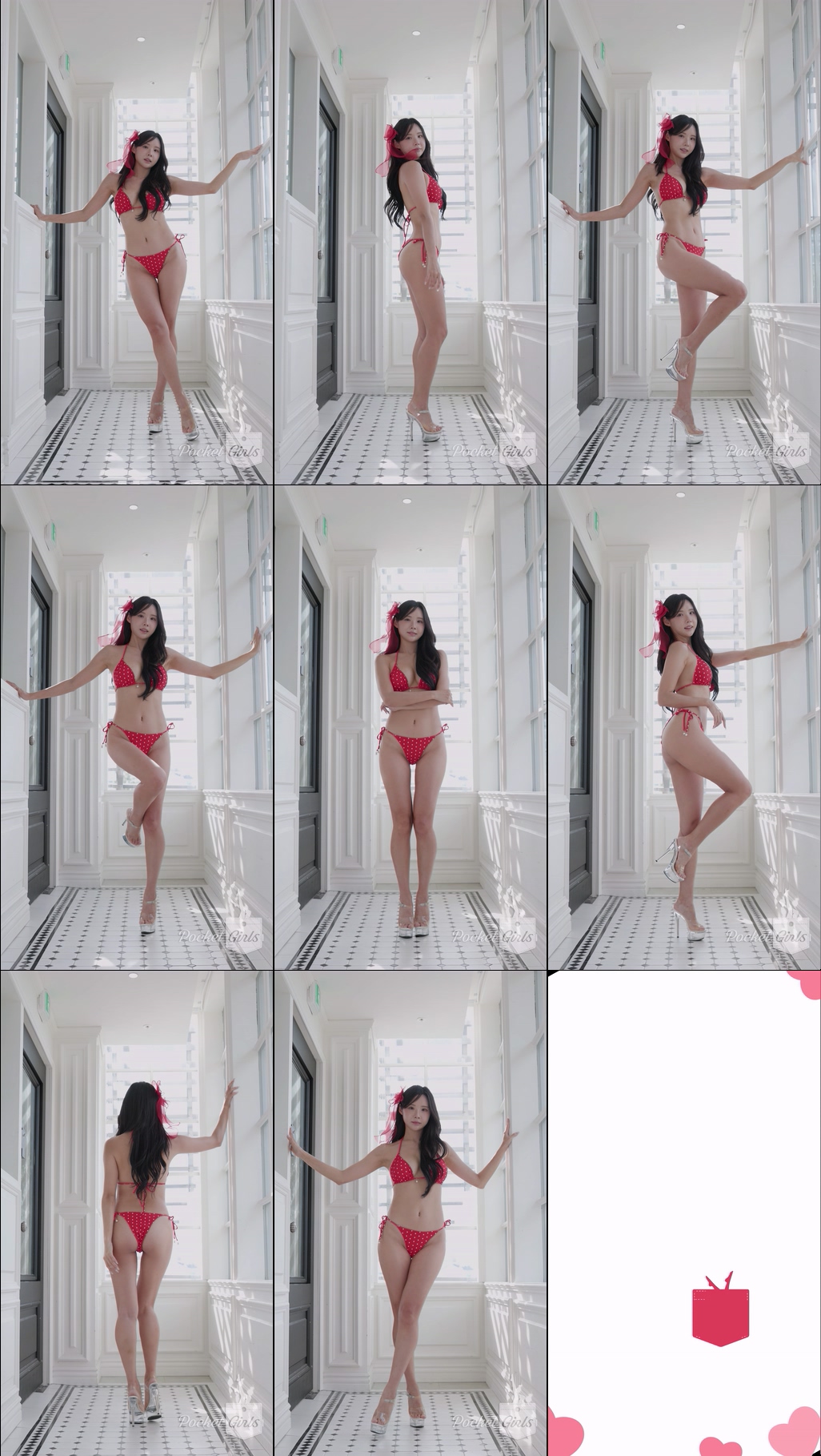Rooftop Corridor Bikini, Habin, Pocket Girls, 하빈, 포켓걸스 – #05311 Rooftop Corridor Bikini, Habin, Pocket Girls, 하빈, 포켓걸스 – #05311
