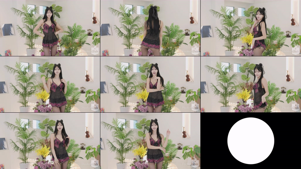 Black & Pink Me Up, Yeonji, Pocket Girls, 연지, 포켓걸스 – #05391