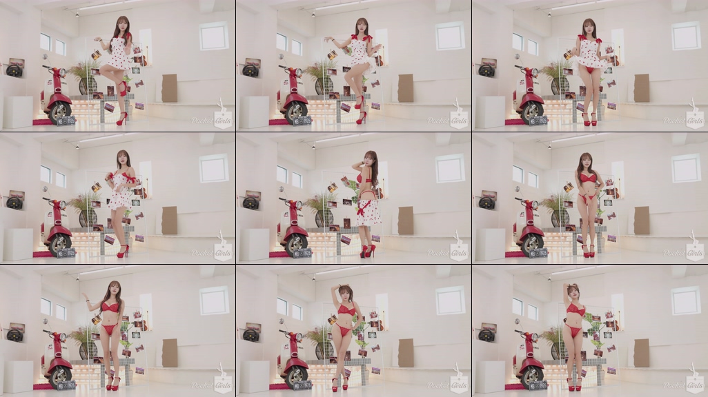 Red Hearts White Dress, Minchae, Part.3a – #14501