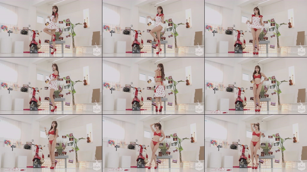 Red Hearts White Dress, Minchae, Part.3b – #14511