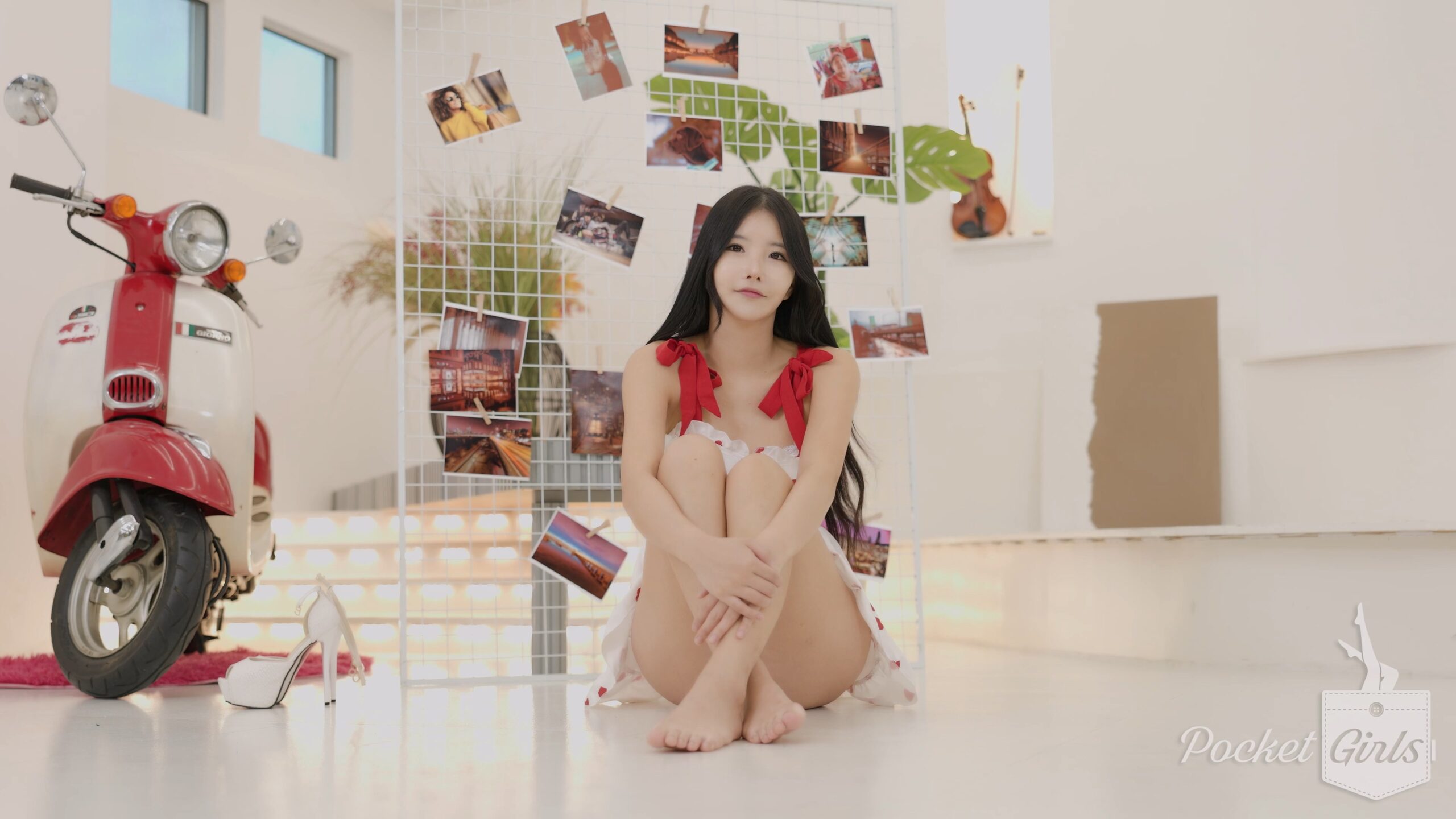 Red Hearts White Dress, Yeonji, Part.3b – #1417