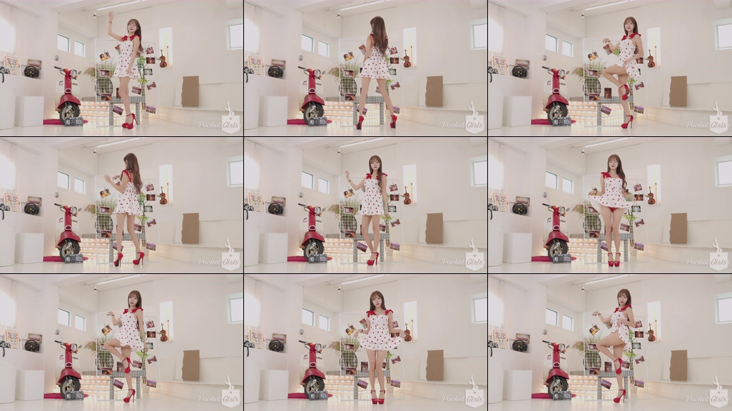 Red Hearts White Dress, Minchae, Part.1a – #14441 Red Hearts White Dress, Minchae, Part.1a – #14441