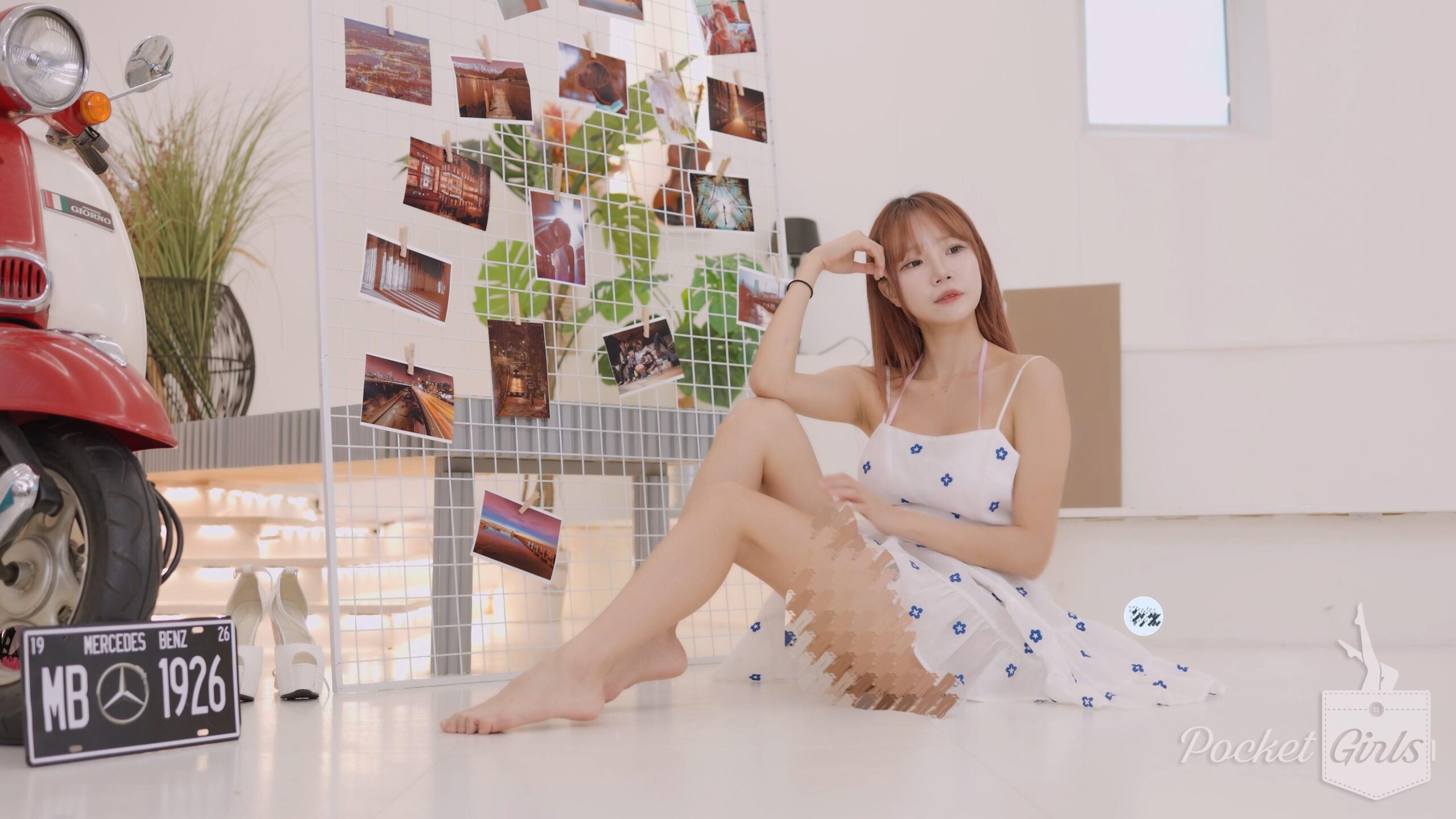 Floral Ruffled Bustier Dance, Minchae, Part.2c – #1406