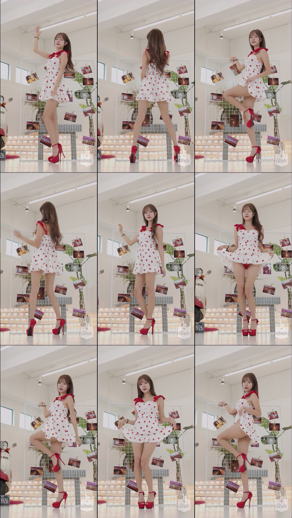 Red Hearts White Dress, Minchae, Part.1c – #14461