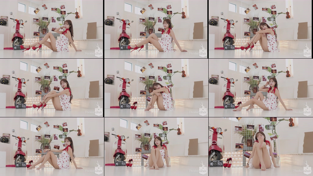 Red Hearts White Dress, Minchae, Part.4a – #14541