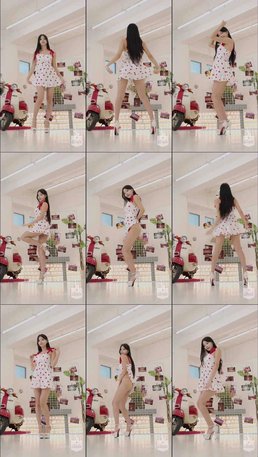 Red Hearts White Dress, Yeonji, Part.2b – #14141