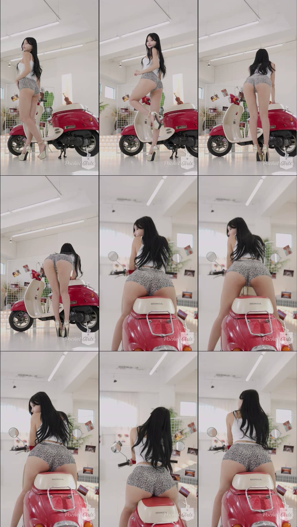 Leopard Shorts Dance, Yeonji, Part.1a – #16711