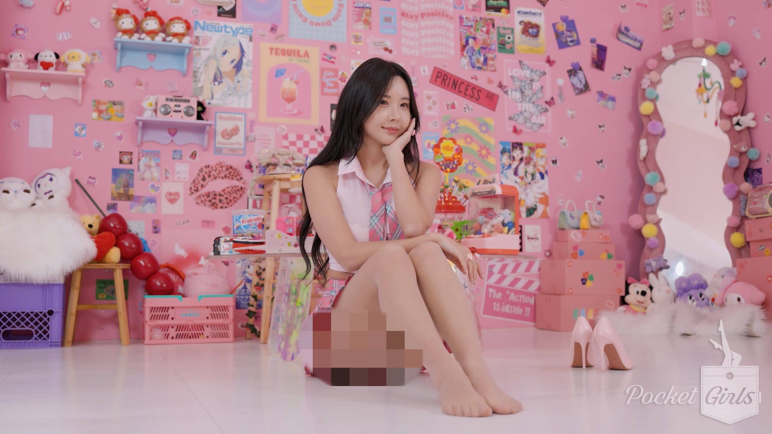 Pink Schoolgirl in a Pink Wonderland, Habin, Part.1c – #1583 Pink Schoolgirl in a Pink Wonderland, Habin, Part.1c – #1583