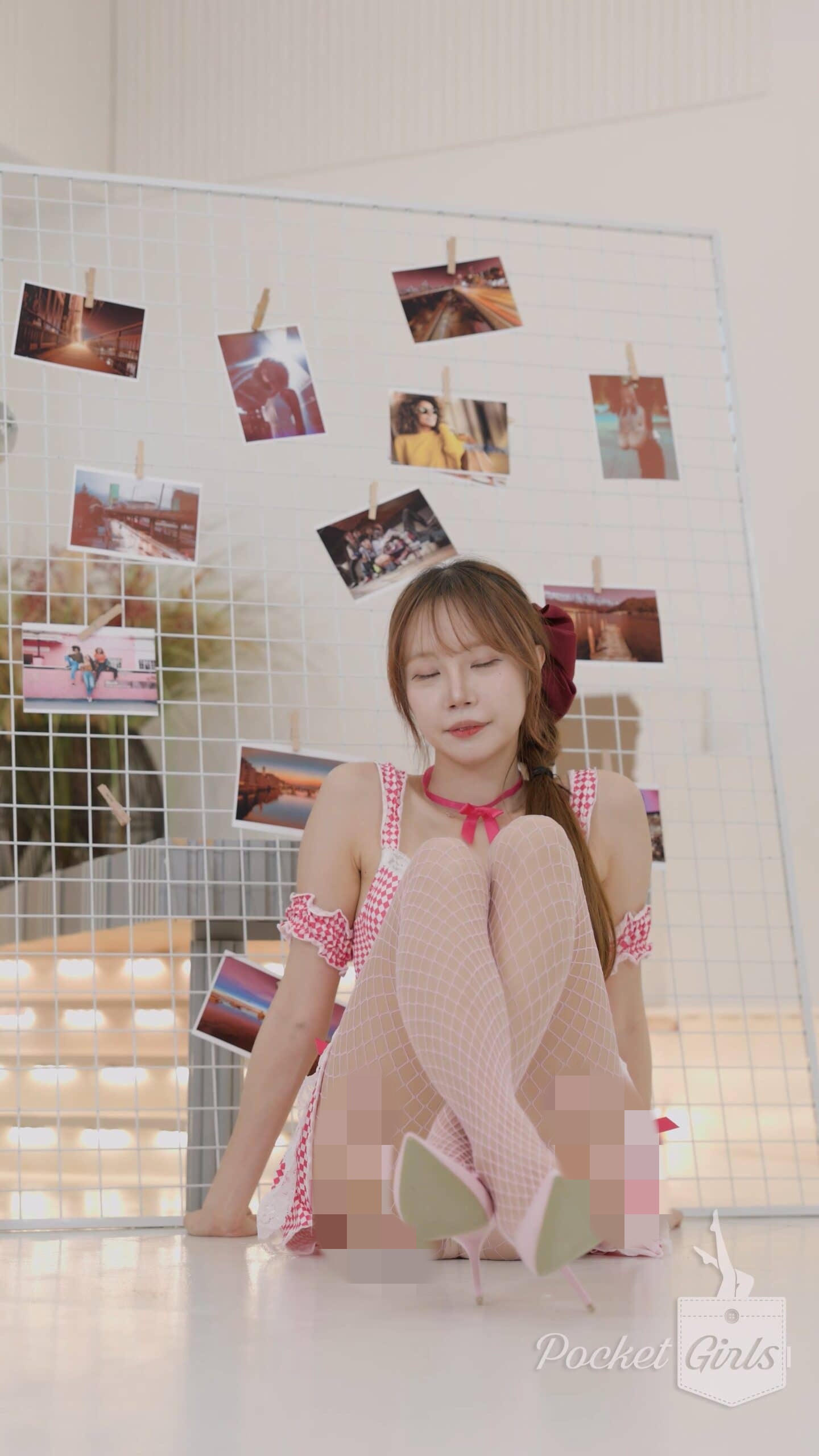 Tangled in Pink Plaid, Minchae, Part.1b – #1762