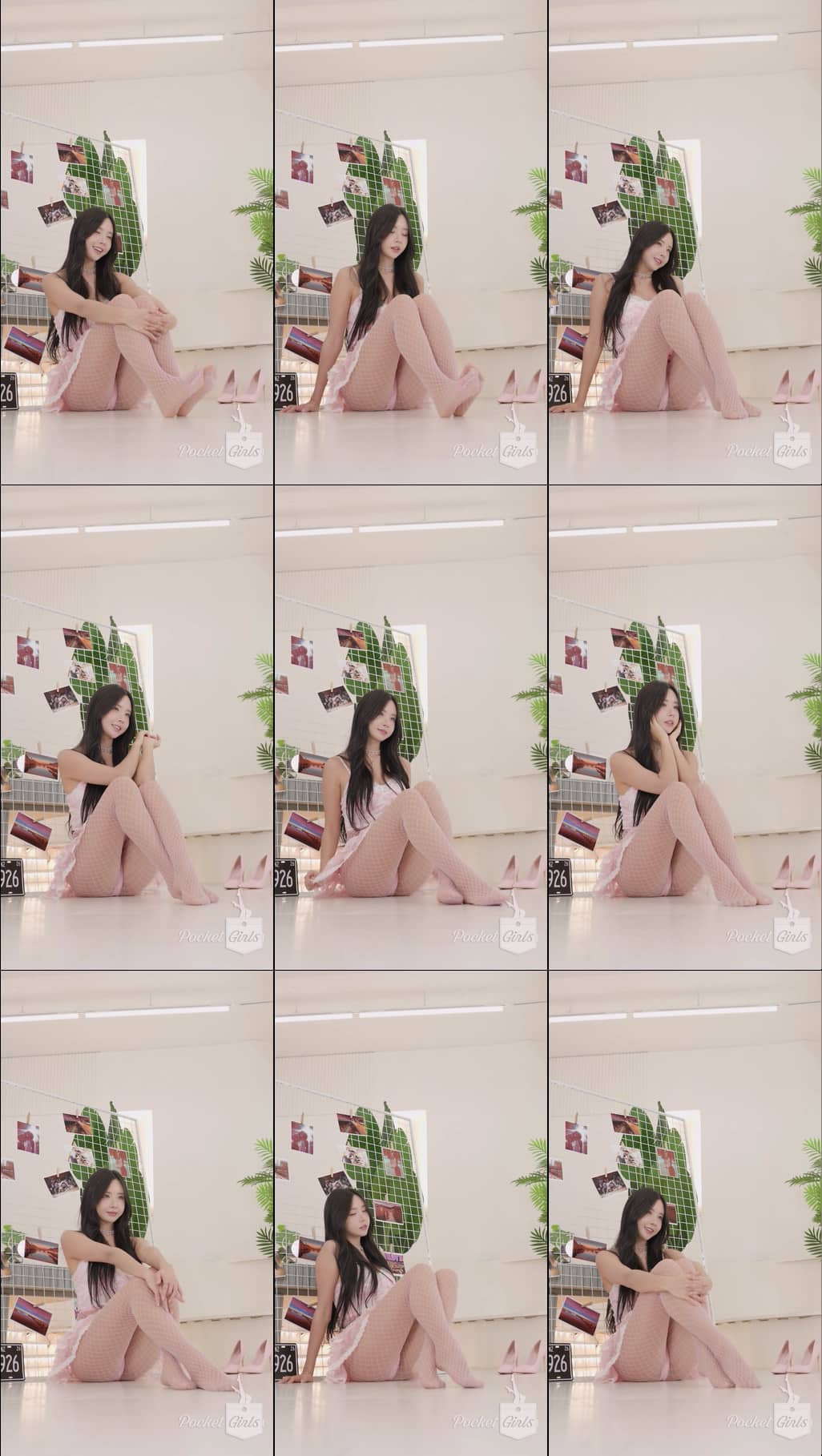 Pink Ruffle Skirt Dance, Habin, Part.2f – #15681