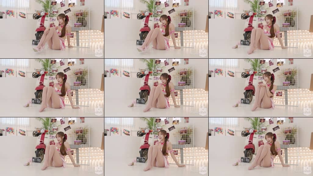 Tangled in Pink Plaid, Minchae, Part.1e – #17651