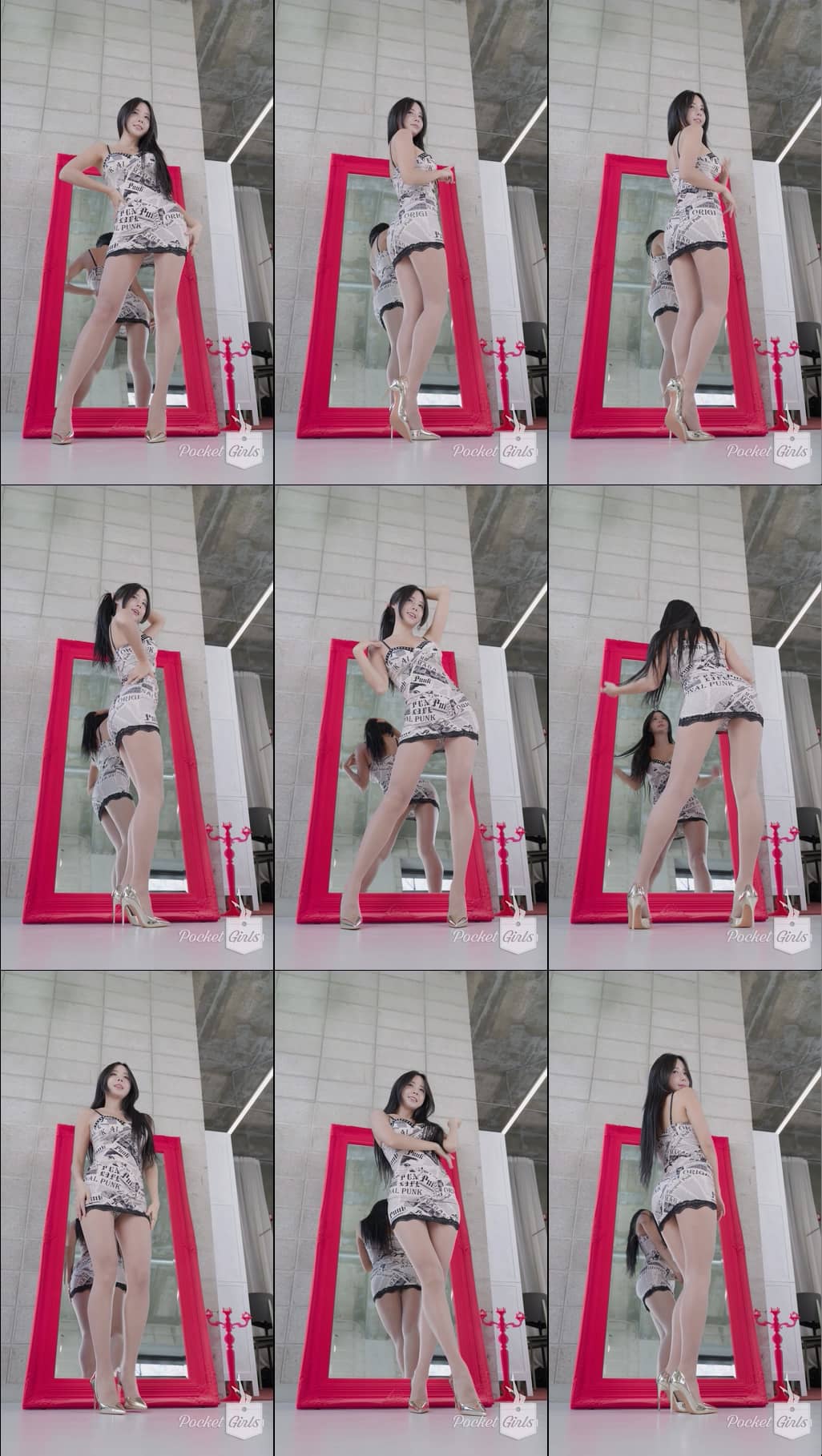 Newspaper Dress Dance, Habin, Part.1b – #16511