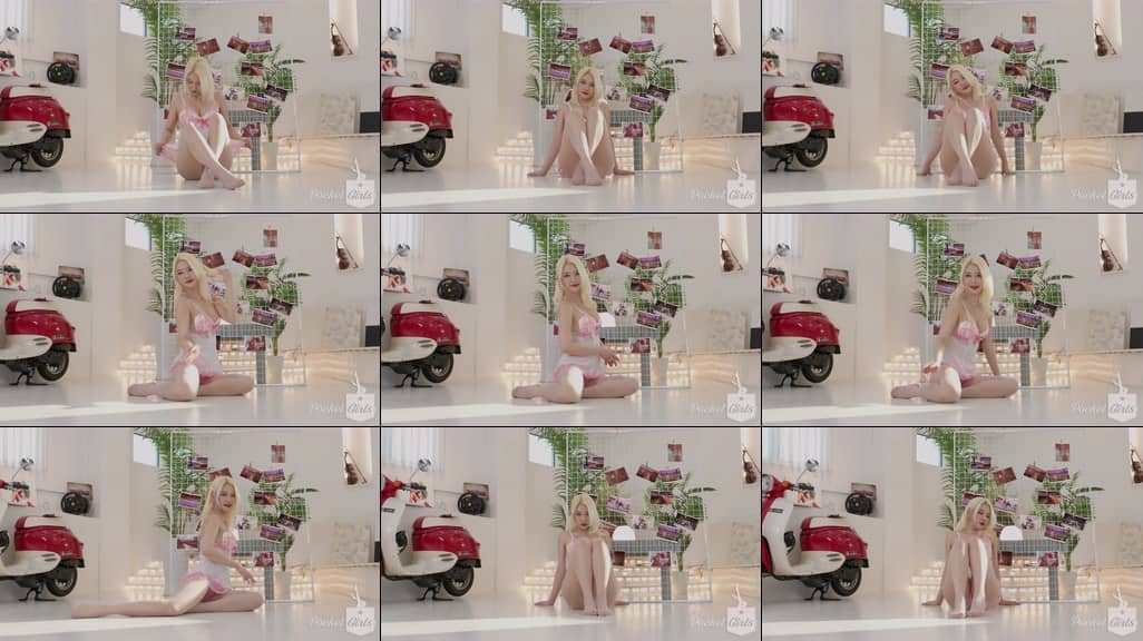 Pink Lace Sheer Dress, Ryua, Part.1b – #16801